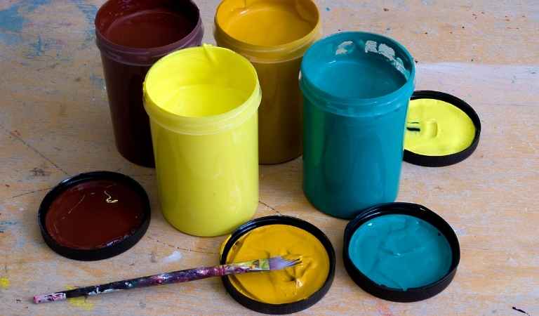 how to dispose of acrylic paint