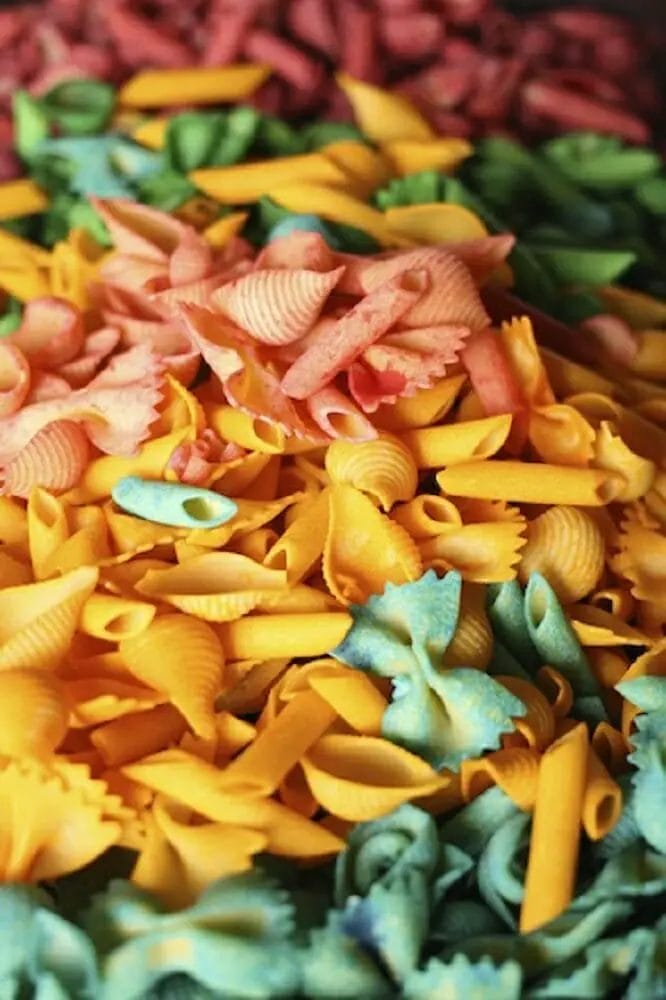 How To Dye Pasta With Acrylic Paint?