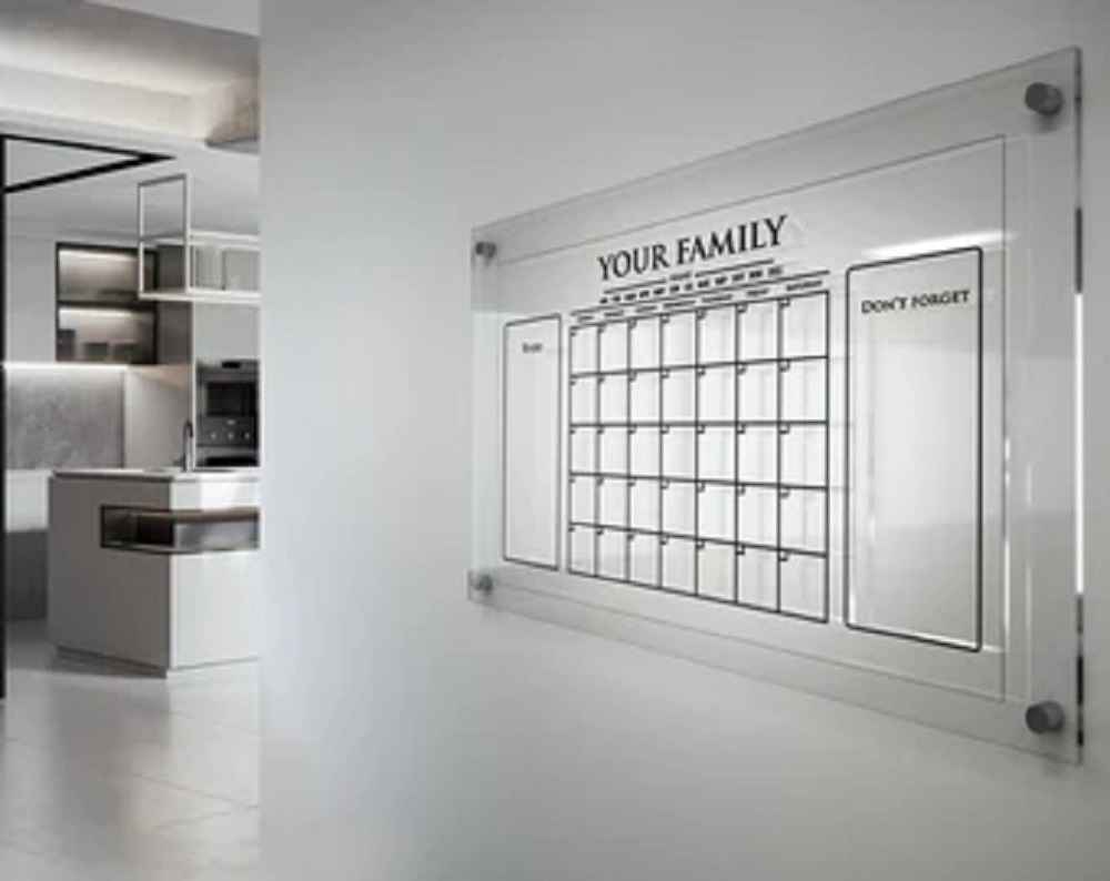 How To Hang an Acrylic Calendar?