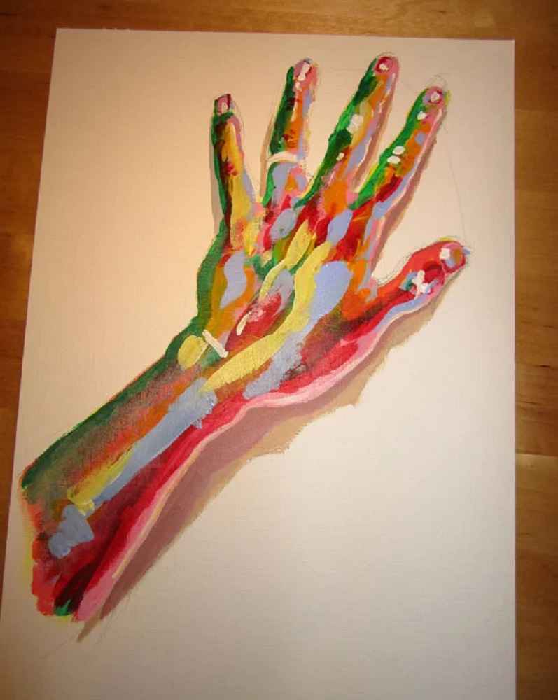 How To Paint Hands With Acrylic? CraftersMag