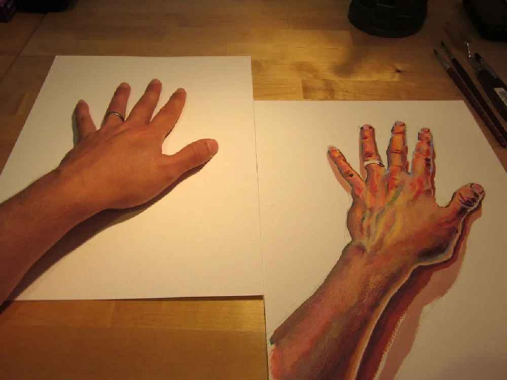 How To Paint Hands With Acrylic? CraftersMag