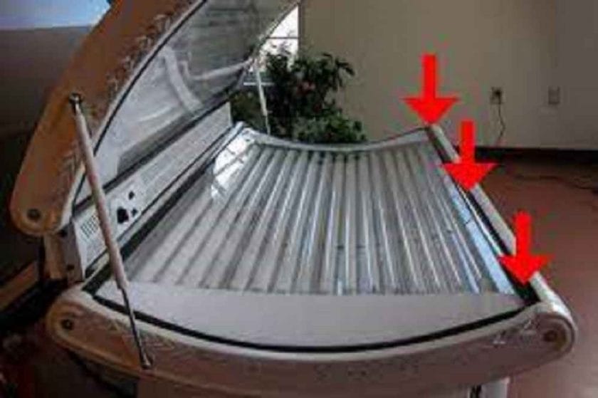 How to Remove Acrylic from Tanning Bed?