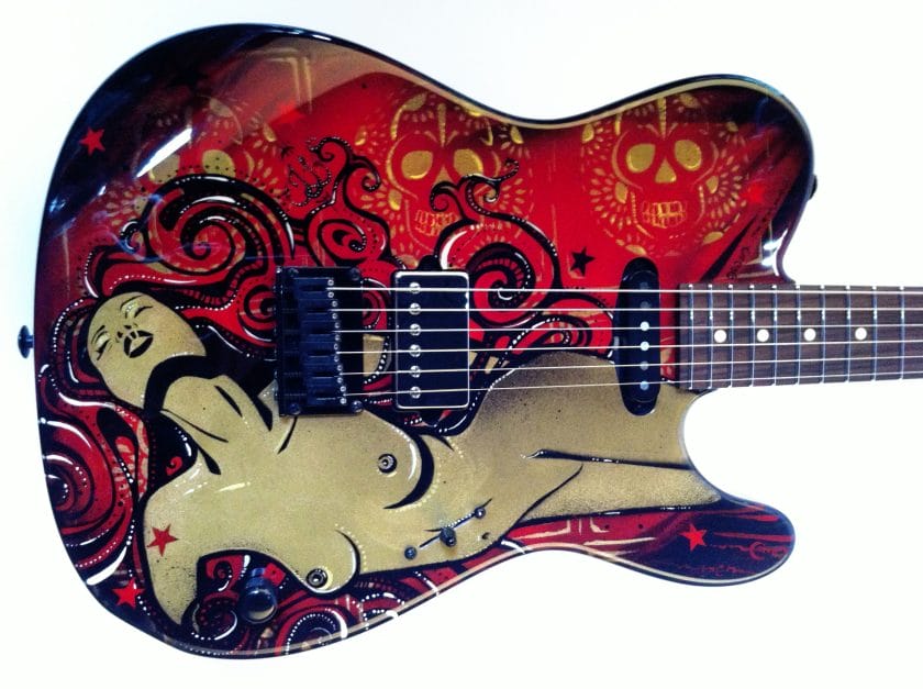 How To Paint An Electric Guitar? | CraftersMag