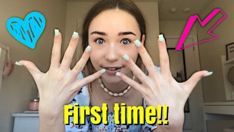 can 13 year olds get acrylic nails