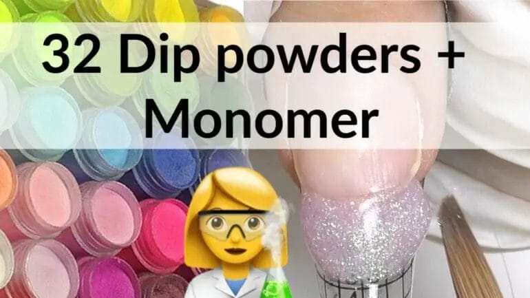 can dipping powder be used as acrylic
