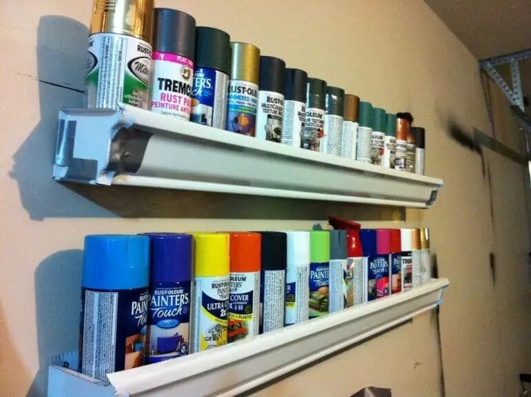 can paint be stored in a garage
