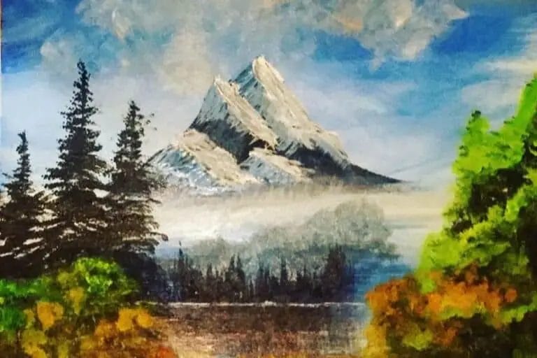can you do bob ross with acrylic
