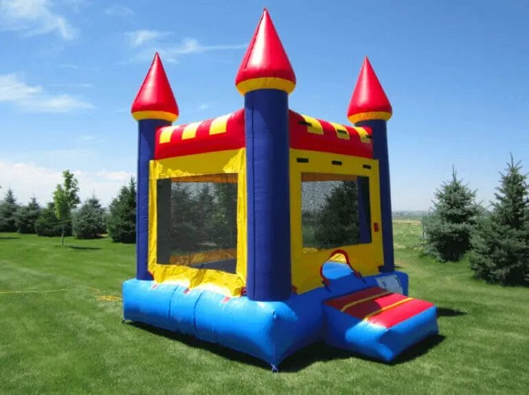 can you paint a bounce house
