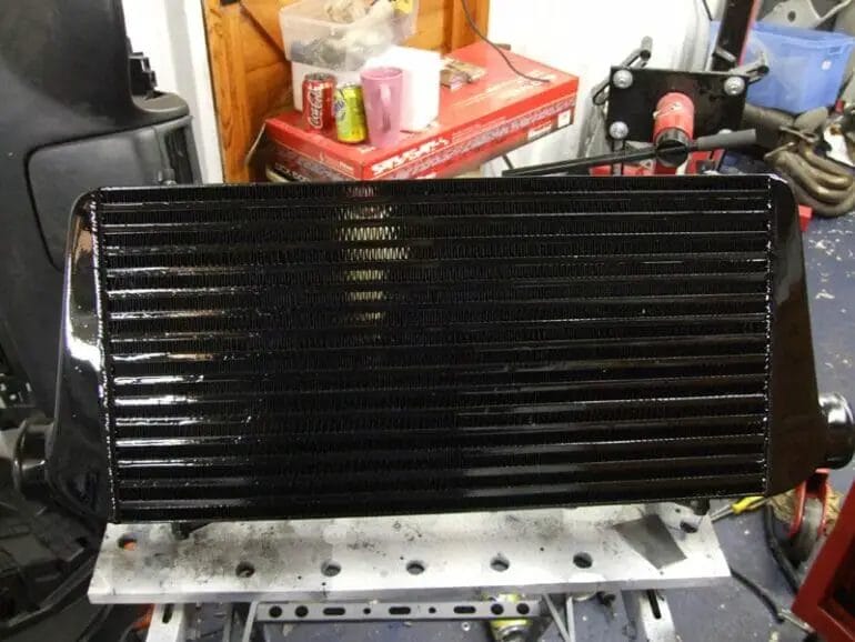 can you paint an intercooler