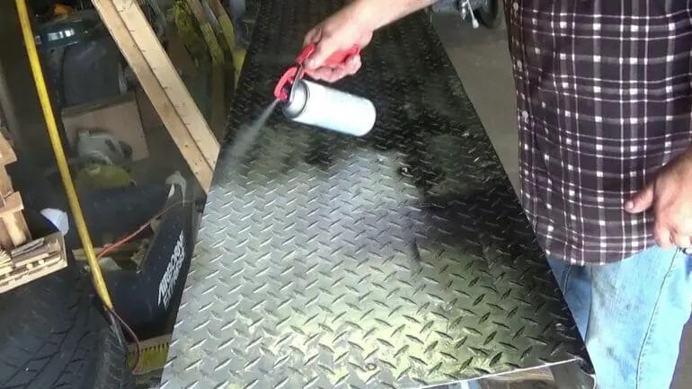 can you paint diamond plate
