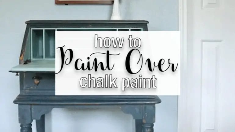 can you paint over chalk paint with acrylic paint
