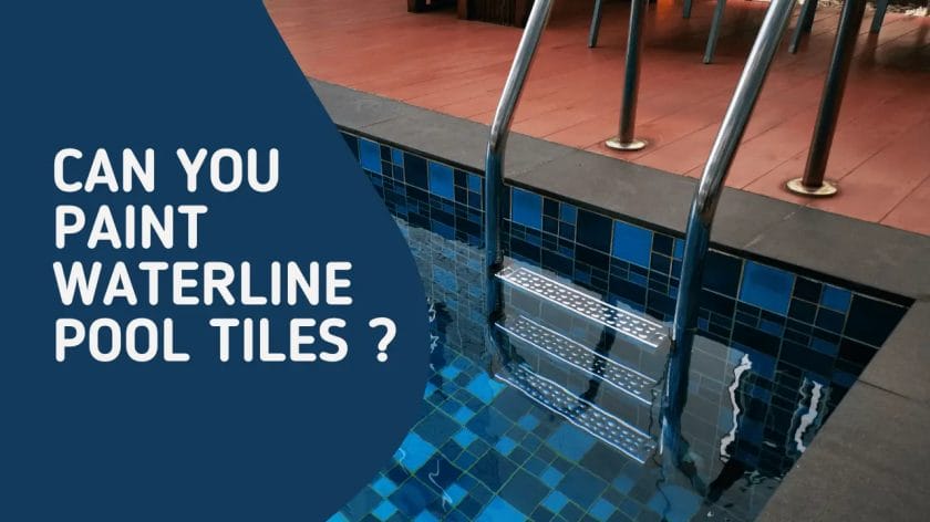 can you paint pool tile