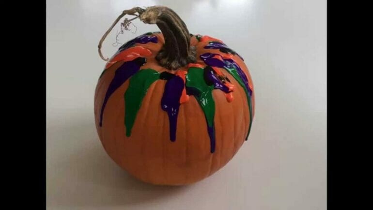 can you use tempera paint on pumpkins
