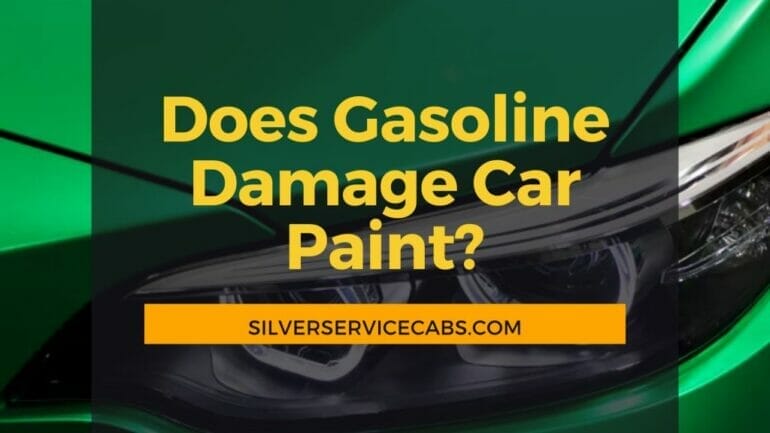 does gas ruin car paint
