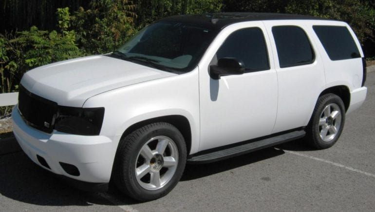 how much does it cost to paint a tahoe
