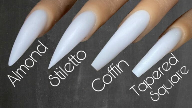 how thick should acrylic nails be
