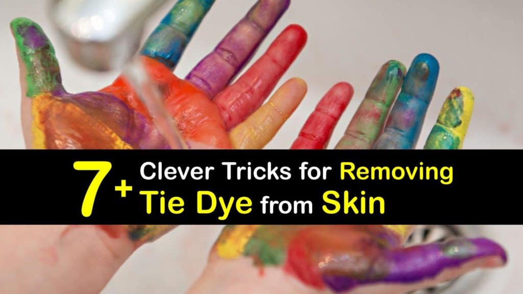 how to get dye off acrylic nails
