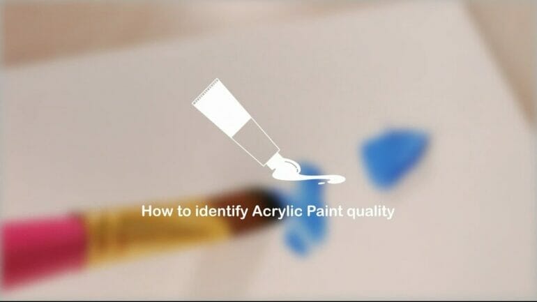 how to identify acrylic
