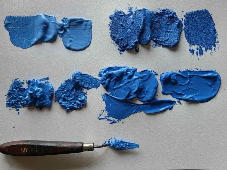 how to make acrylic paint thicker with flour
