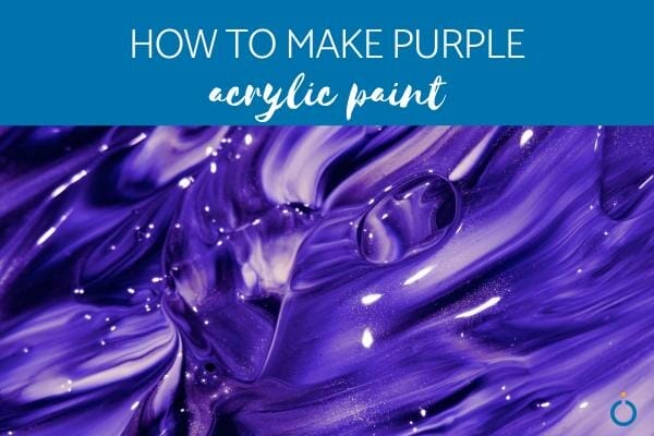 how to make purple with acrylic paint
