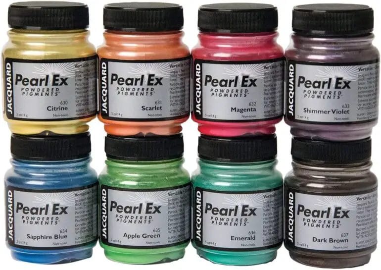 how to mix pigment into acrylic paint
