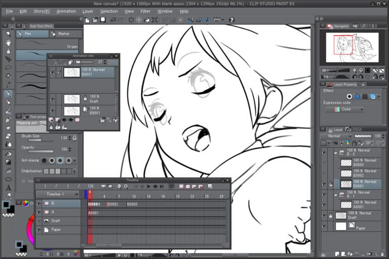 how to move clip studio paint to another monitor
