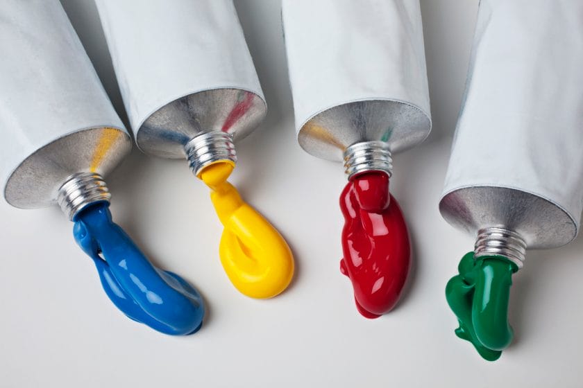 how to open acrylic paint tube