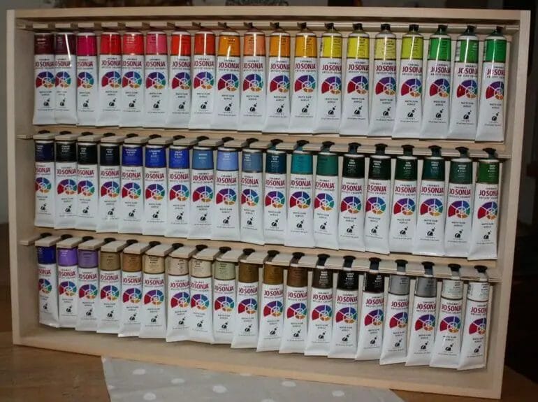 How To Organize Paint Tubes? CraftersMag
