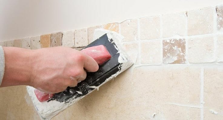 how to remove dried grout from acrylic bathtub
