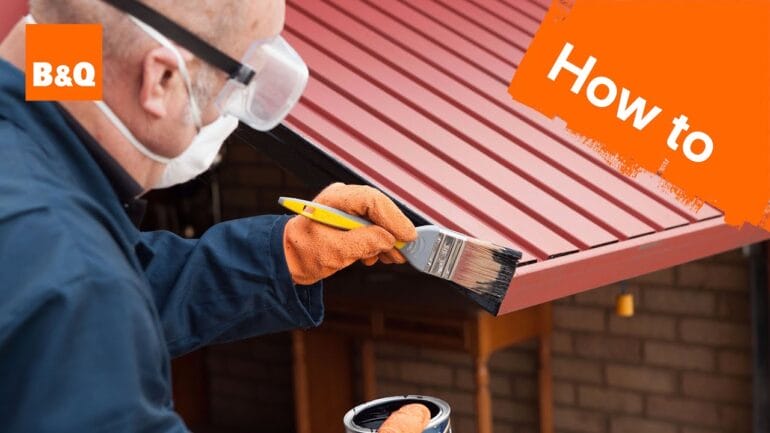 how to remove paint from garage door
