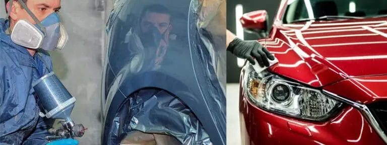 how to spray acrylic enamel car paint
