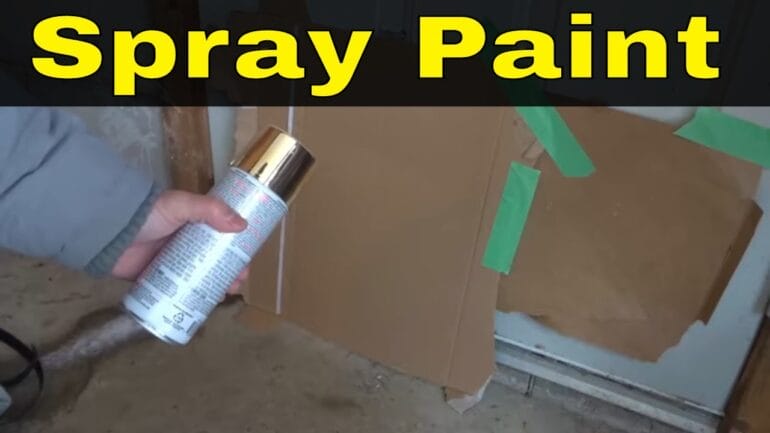 spray paint cardboard        <h3 class=