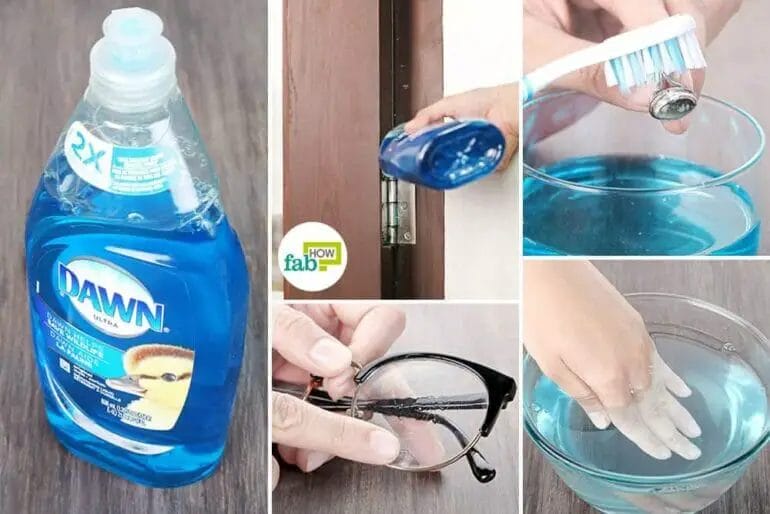 how to take off acrylic nails with dawn dish soap
