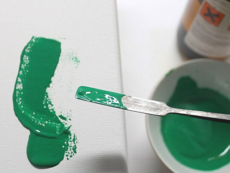 how to thin acrylic paint for canvas
