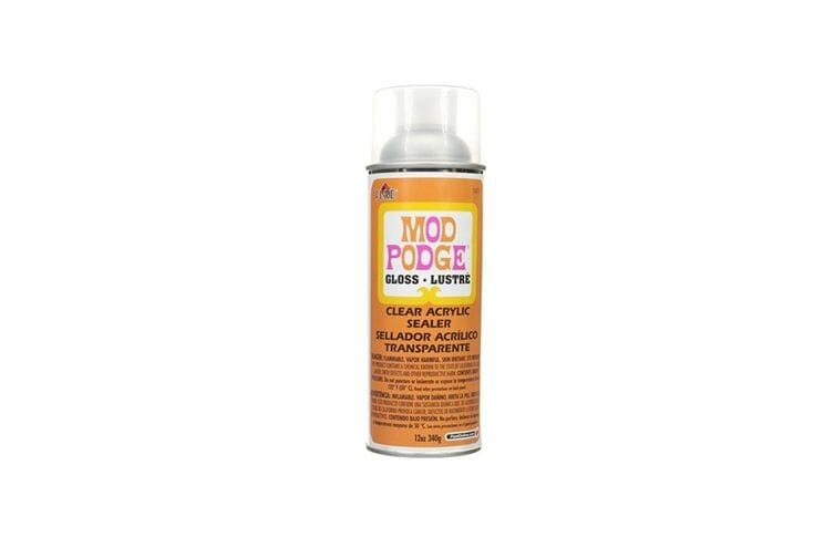 Is Mod Podge Clear Acrylic Sealer Waterproof? CraftersMag