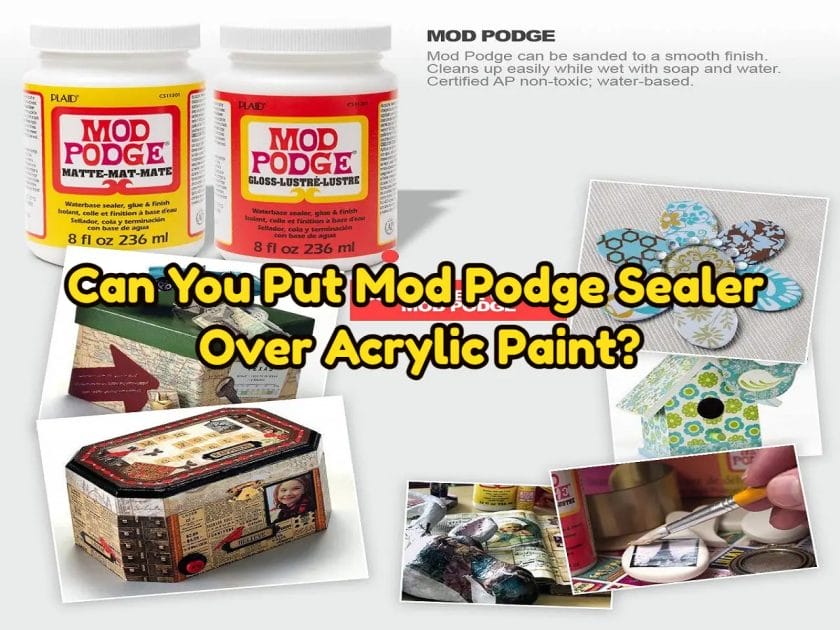 is mod podge clear acrylic sealer waterproof

